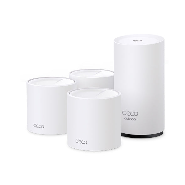 Router Inalámbrico Mesh Interior Para Hogar / Doble Banda Wi-fi 6 Ax3000 Mbps / 3 Puerto Gigabit Wan/lan / 2 Antenas Internas / Administración Mediante La App Deco (ios, Android) / Protección Homeshield