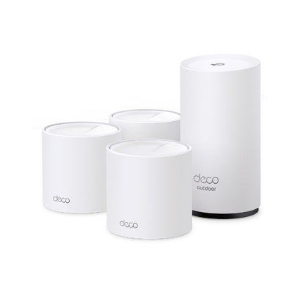 Router Inalámbrico Mesh Interior Para Hogar / Doble Banda Wi-fi 6 Ax3000 Mbps / 3 Puerto Gigabit Wan/lan / 2 Antenas Internas / Administración Mediante La App Deco (ios, Android) / Protección Homeshield