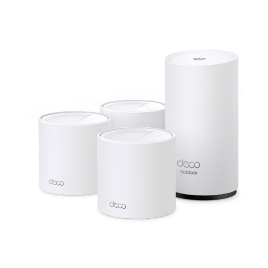 Router Inalámbrico Mesh Interior Para Hogar / Doble Banda Wi-fi 6 Ax3000 Mbps / 3 Puerto Gigabit Wan/lan / 2 Antenas Internas / Administración Mediante La App Deco (ios, Android) / Protección Homeshield