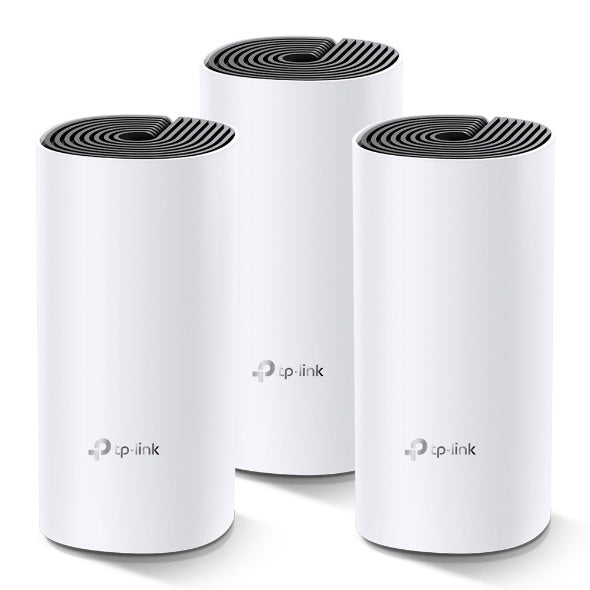Router Tp-link Deco M4(3-pack) Wifi Mesh Ac1200 Dual Band Hasta 100 Dispositivos