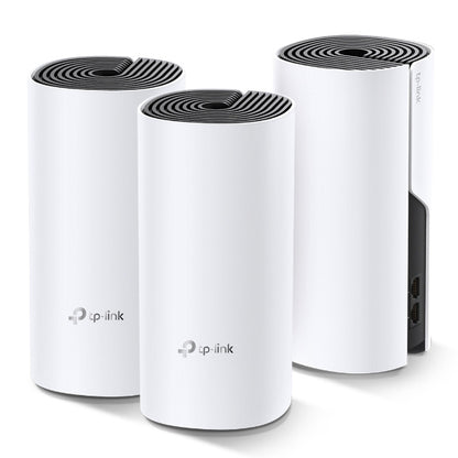 Router Tp-link Deco M4(3-pack) Wifi Mesh Ac1200 Dual Band Hasta 100 Dispositivos