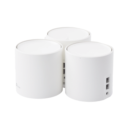 Router | Tp-link | Deco X20(3-pack)  Ax1800 | Sistema En Malla | Wifi 6 | Para El Hogar Dual-band 802.11ax/ac/a/b/g/n 2 Rj45 Gigabit 4 Antenas Internas 560m2 Beamforming Seguridad Wpa3