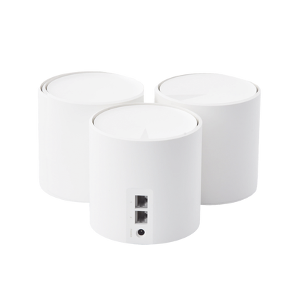 Router | Tp-link | Deco X20(3-pack)  Ax1800 | Sistema En Malla | Wifi 6 | Para El Hogar Dual-band 802.11ax/ac/a/b/g/n 2 Rj45 Gigabit 4 Antenas Internas 560m2 Beamforming Seguridad Wpa3