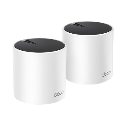 Router | Tp-link |  Deco X55(2-pack) | Wifi-6 |  Doble Banda | Ax3000 | Conecta Hasta 150 Dispositivos | 3 Puertos Gigabit