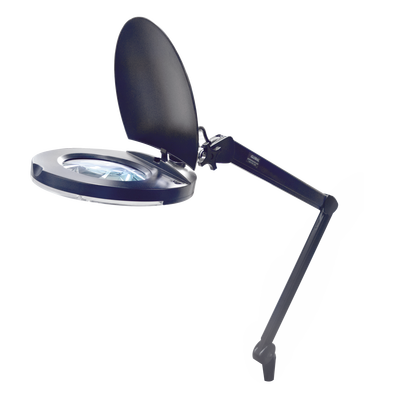 Lampara De Led Para Escritorio Con Lupa De 5 Pulgadas De Diámetro, 5 Dioptrias, 2.25x.