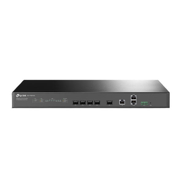 Delta Stream - Olt De 4 Puertos Gpon / Conexión De Hasta 512 Onus / 1 Puerto Gigabit Rj45 Uplink /  1 Puertos Sfp+ Uplink / Fuentes Redundantes Ac- Dc (incluidas) / Administración Desde La Nube (dpms)