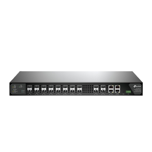 Deltastream - Olt De 16 Puertos Gpon / Conexión De Hasta 2,048 Onus / 2 Puertos Gigabit Rj45 Uplink / 4 Puertos Sfp+ Uplink / Fuentes Redundantes Ac- Ac (incluidas) / Administración Desde La Nube (dpms)
