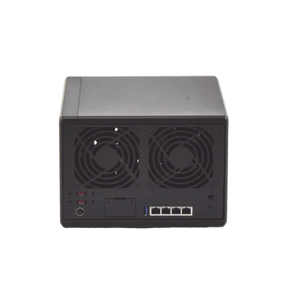 Servidor Nas De 5 Bahías (expandible A 15 Bahías) / Hasta 270 Tb / 8 Gb Ram / Servicio Nube Gratis (p2p) / Administración Remota Y Respaldo Programado