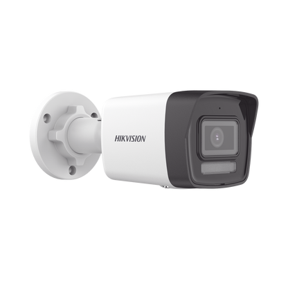 [dual Light] Bala Ip 2 Megapixel / Lente 2.8 Mm / 30 Mts Ir + 30 Mts Luz Blanca / Micrófono Integrado / Acusense Lite / Exterior Ip67 / H.265 / Poe / Onvif / Micro Sd