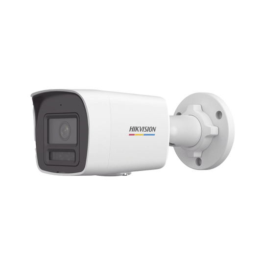 [dual Light + Colorvu] Bala Ip 2 Megapixel / Lente 2.8 Mm / 30 Mts Ir + 30 Mts Luz Blanca / Micrófono Integrado / Acusense Lite / Exterior Ip67 / Dwdr / Poe / Micro Sd