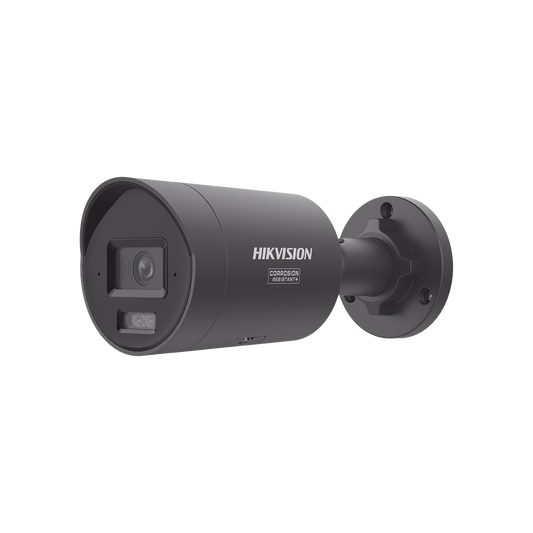 [Dual Light + ColorVu 3.0 + HikAI] Bala IP 4 Megapixel / Lente 2.8 mm / 40 mts IR + Luz Blanca / 2 Microfonos Integrados / Exterior IP67 /  WDR 130 dB / ACUSENSE 3.0 / Metal / NEMA 4X / ACUSEARCH