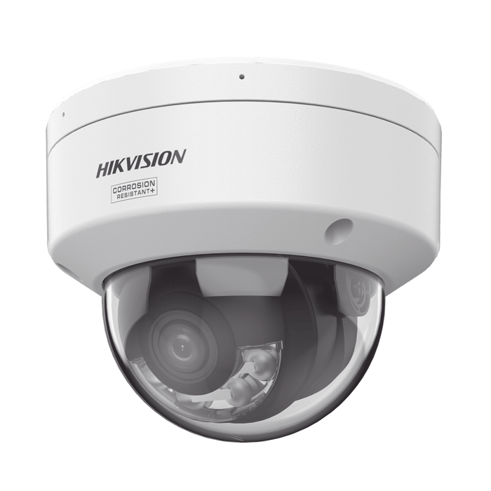 [Dual Light + ColorVu 3.0 + HikAI] Domo IP 6 Megapixel / Lente 2.8 mm / 30 mts IR + Luz Blanca / 2 Microfonos Integrados / Exterior IP67 / WDR 130 dB / ACUSENSE 3.0 / Metal / NEMA 4X / ACUSEARCH