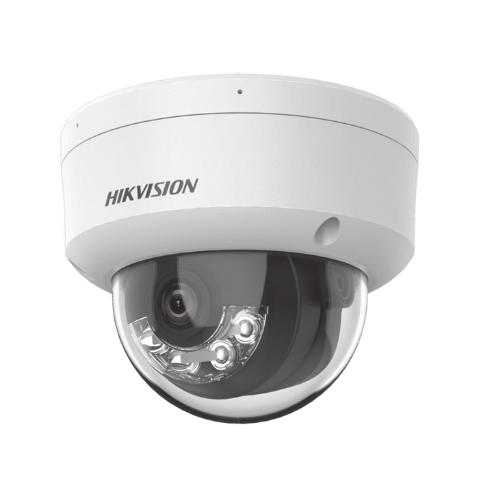 [Dual Light + 2 Micrófonos Integrados] Domo IP 6 Megapixel / Lente 2.8 mm / 30 mts Luz Blanca + 30 mts IR / ACUSENSE / Exterior IP67 / IK10 / WDR 120 dB / PoE / ONVIF / Micro SD / Metal / ACUSEARCH