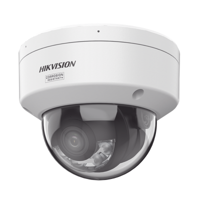 [Dual Light + ColorVu 3.0 + HikAI] Domo IP 8 Megapixel / Lente 2.8 mm / 30 mts IR + Luz Blanca / 2 Microfonos Integrados / Exterior IP67 / WDR 130 dB / ACUSENSE 3.0 / Metal / NEMA 4X / ACUSEARCH