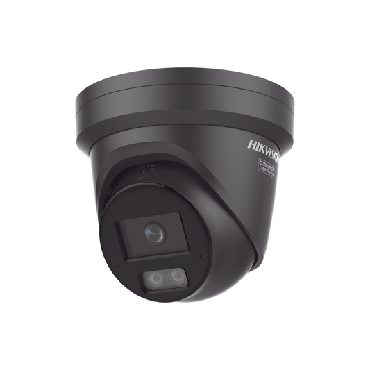 [Dual Light + ColorVu 3.0 + HikAI] Turret IP 4 Megapixel / Lente 2.8 mm / 30 mts IR + Luz Blanca / 2 Microfonos Integrados / Exterior IP67 / WDR 130 dB / ACUSENSE 3.0 / Metal / NEMA 4X / ACUSEARCH