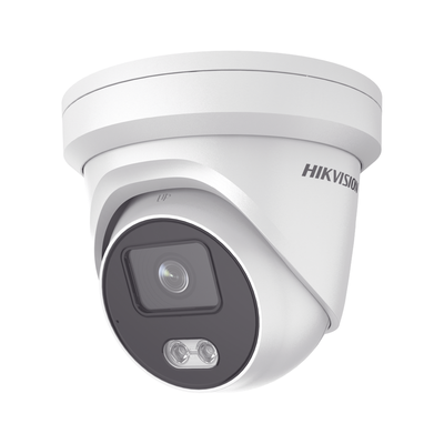 Turret Ip 8 Megapixel / Imagen A Color 24/7 / Lente 2.8 Mm / Luz Blanca 30 Mts / Wdr 130 Db / Exterior Ip67 / Micrófono Integrado / Captura Facial / Videoanaliticos (filtro De Falsas Alarmas) / Metal / Microsd / Acusearch