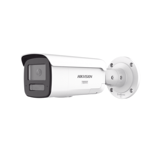 [Dual Light + ColorVu 3.0 + HikAI] Bala IP 6 Megapixel / Lente 4 mm / 60 mts IR + Luz Blanca / Exterior IP67 / WDR 130 dB / ACUSENSE 3.0 / Metal / NEMA 4X / ACUSEARCH
