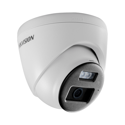 [audio Bidireccional + Dual Light + Colorvu] Turret Turbohd 2 Megapixel (1080p) / Lente 2.8 Mm / 40 Mts Ir Exir + 40 Mts Luz Blanca / Microfono Y Bocina Integrado / Exterior Ip67 / Dwdr