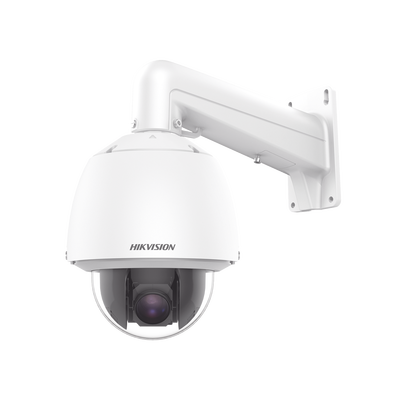 PTZ IP 2 Megapixel / ACUSENSE (Evita Falsas Alarmas) / H.265+ / 25X Zoom / Día-Noche ICR Real / WDR 120 dB / PoE+ / Exterior IP66 / IK10 / DARKFIGHTER / Micro SD