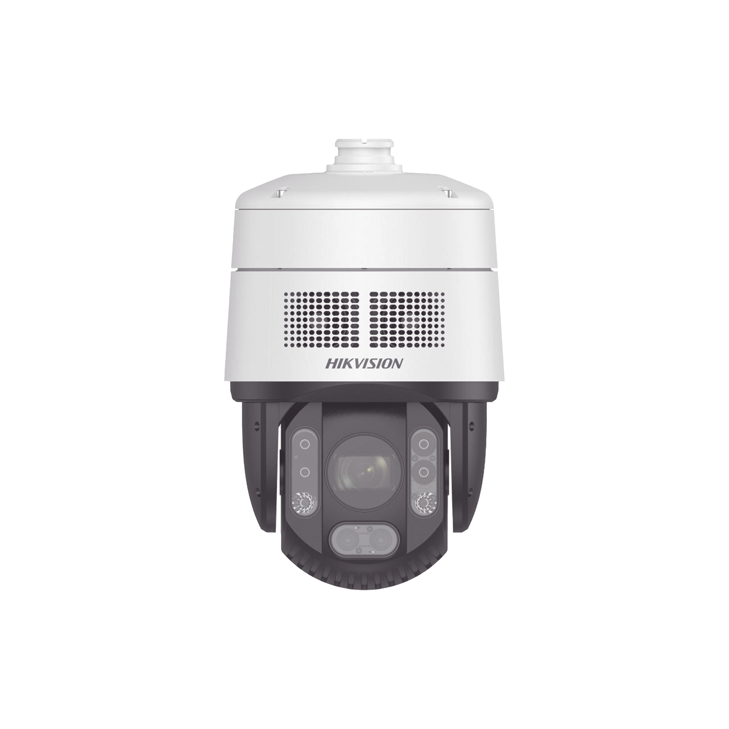 [ PROTECCIÓN ACTIVA ] Domo PTZ IP 4 Megapixel / 32X Zoom / 200 mts IR / Potente Alerta Audible y Luz Estroboscópica hasta 100 Metros / ACUSENSE / IP67 / IK10 /  / Autoseguimiento 2.0 / Hi-PoE / DARKFIGHTER / Rapid Focus / Micro SD