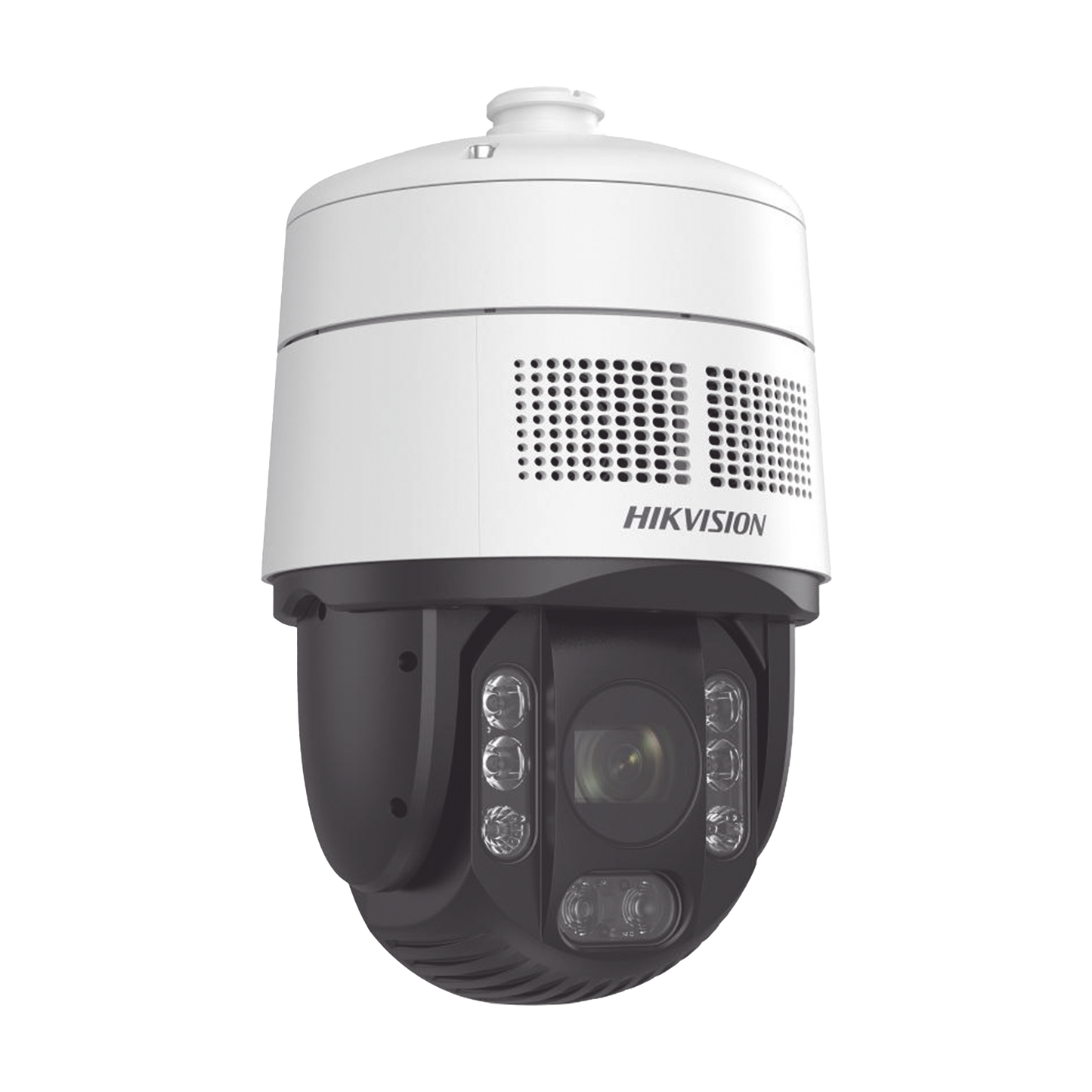 [ PROTECCIÓN ACTIVA ] Domo PTZ IP 4 Megapixel / 32X Zoom / 200 mts IR / Potente Alerta Audible y Luz Estroboscópica hasta 100 Metros / ACUSENSE / IP67 / IK10 /  / Autoseguimiento 2.0 / Hi-PoE / DARKFIGHTER / Rapid Focus / Micro SD