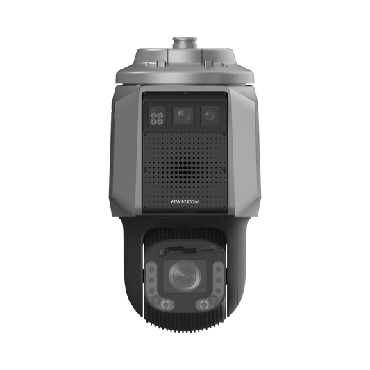 Cámara PTZ con Radar Triple Cámara Integrada / Detección de Intrusión por Radar / Rango de Detección 500 m / 32x Zoom Óptico / IP67