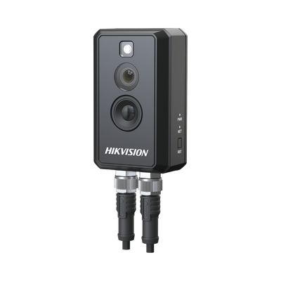 Cubo Ip Dual / Térmica 3.1 Mm (160 X 120) / 2ºc De Precisión / Óptico 1.29 Mm (2 Megapixel) / Poe / Termométrica / Ideal Para Sites O Lugares Pequeños