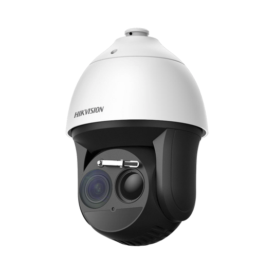 PTZ IP Dual / Lente Térmico 50mm / Lente óptico 2 Megapixel / 36X Zoom / 200 mts IR / WDR 120dB / Exterior IP66