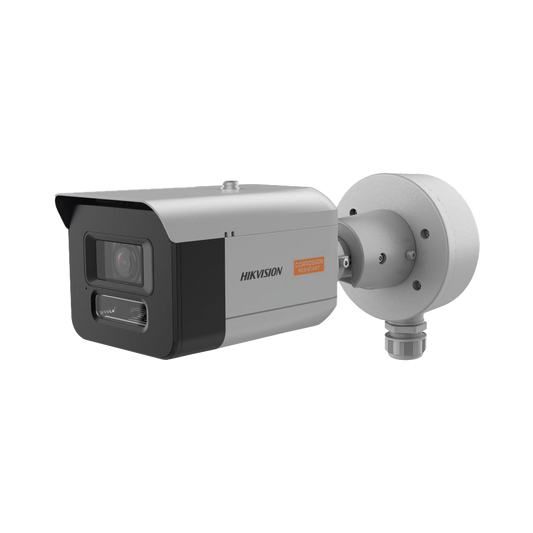 Bala IP 4 Megapixel / Lente 2.8 mm / Polimero Anticorrosivo (Ideal para Zonas Costeras o Alta Salinidad) / ColorVu / 40 Metros Luz Blanca / WDR 120 dB / Exterior IP68 / ONVIF / C5-M / NEMA 4X
