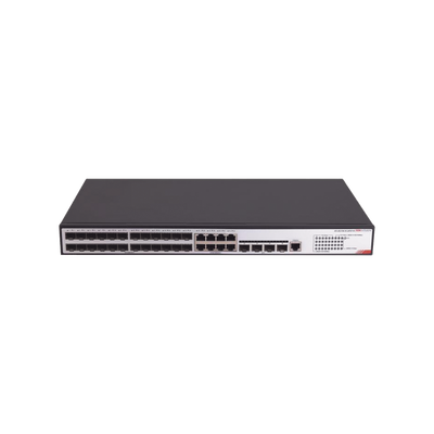 Switch Gigabit  / Administrable / 24 Puertos SFP GE / 8 Puertos RJ45 GE / 4 Puertos SFP de 10G / Configuración Nube Hik-PartnerPro / Soporta IGMP