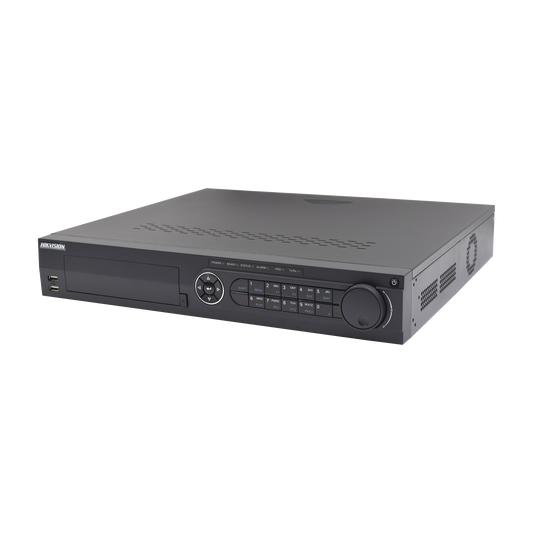 Dvr 24 Canales Turbohd + 8 Canales Ip /2 Megapixel / 4 Bahías De Disco Duro / 4 Canales De Audio / 16 Entradas De Alarma