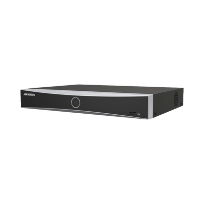 [acusearch] Nvr 12 Megapixel (4k) / 16 Canales Ip / Acusense (evita Falsas Alarmas) / Reconocimiento Facial / 1 Bahía De Disco Duro  / Hdmi En 4k / Sin Puertos Poe+