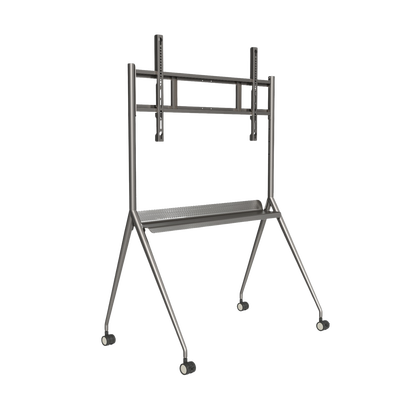 Montaje De Piso Móvil Para Pantallas De 86" Y 98" / Compatible Con Vesa / Incluye Soporte Para Pantalla