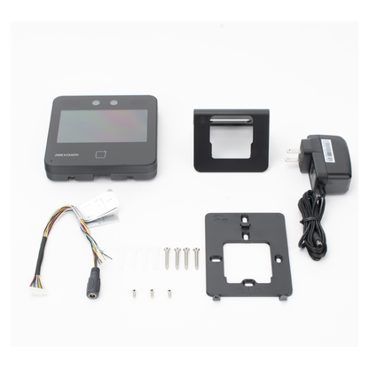 Terminal Min Moe Wifi / Touch De Reconocimiento Facial Ultra Rápido Para Asistencia Y Control De Acceso / 1500 Rostros Y 3,000 Tarjetas / Lee Códigos Qr / Videoportero / Detección De Cubrebocas