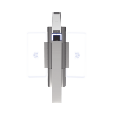 Torniquete Swing Central Premium Para Ampliar Carriles / Iluminación Led / Carril De 90 Cms / Requiere Torniquetes Izquierdo Y Derecho