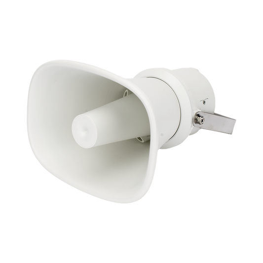 Altavoz IP Tipo Trompeta / 25 Watts / 24VCD / Integración con Hik-Central Professional / Reproducción de Audio vía Red / IP67 / Metal