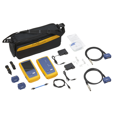 Certificador Dsx-602 Para Cable De Cobre Cat5e, Cat6 Y Cat6a, Frecuencia De 500 Mhz, Con Wifi Integrado Y Pantalla Lcd De 5.7 In, Versión Internacional