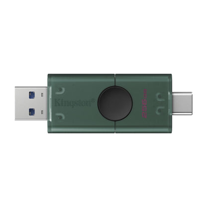 Memoria Flash Usb Kingston Data Traveler Duo Flash Drive 256gb Tipo A-c Dtdeg2/256gb