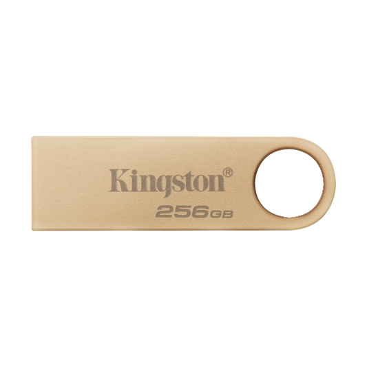 Memoria Flash Usb Kingston Data Traveler Se9 G3 256gb Gen 1 3.2 Dorada Dtse9g3/256gb