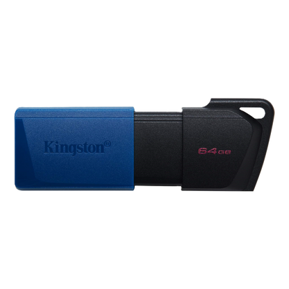 Memoria Flash Usb Kingston Data Traveler Exodia M 64gb Gen 1 3.2 Gen 1 C/tapa MÓvil Negro + Azul (dtxm/64gb)