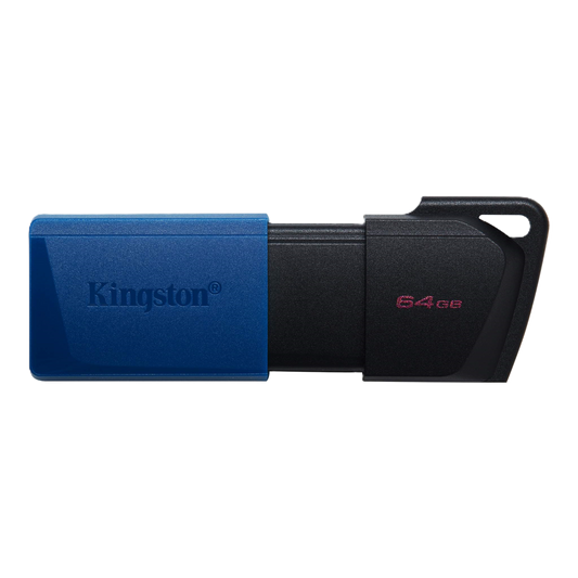 Memoria Flash Usb Kingston Data Traveler Exodia M 64gb Gen 1 3.2 Gen 1 C/tapa MÓvil Negro + Azul (dtxm/64gb)
