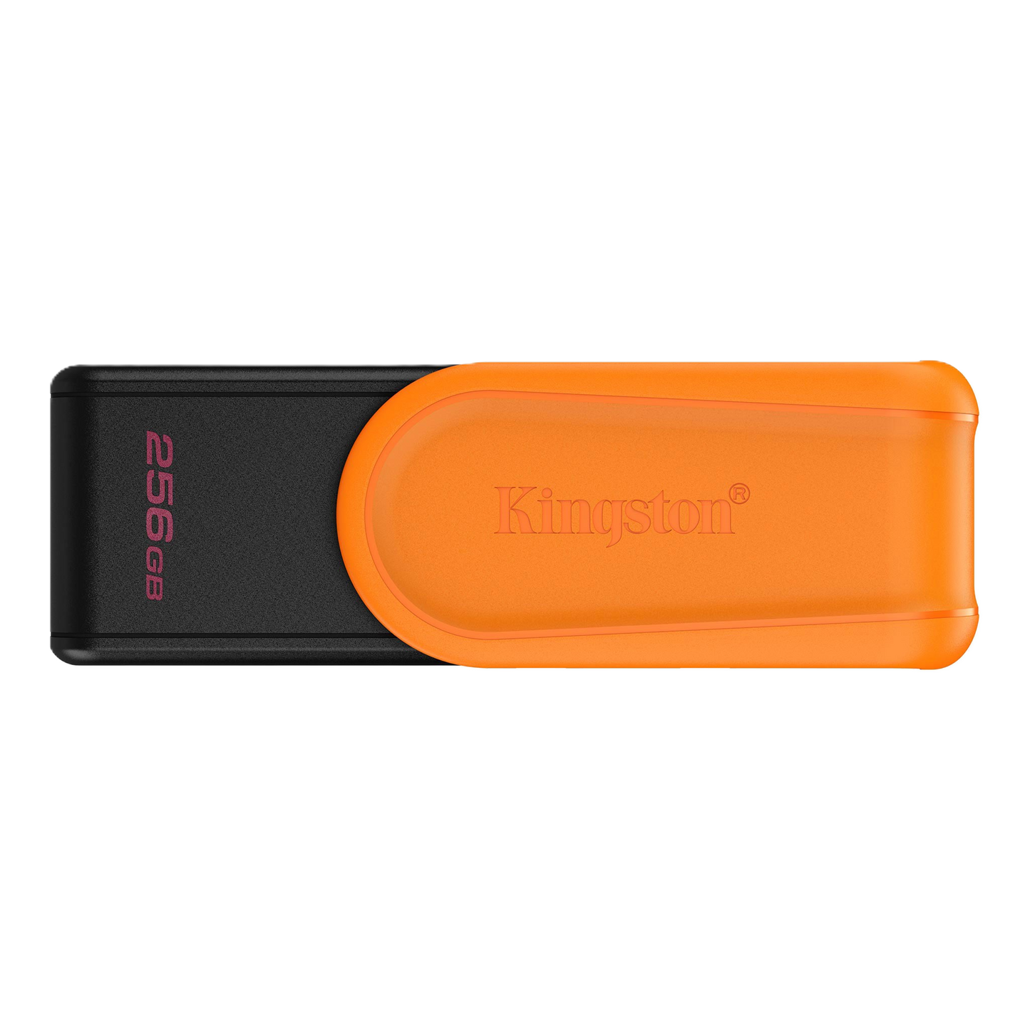 Memoria Flash Usb Kingston Data Traveler Exodia S 256gb Gen 1 3.2 Tipo A C/tapa Giratoria Negro+naranja Dtxs/256gb