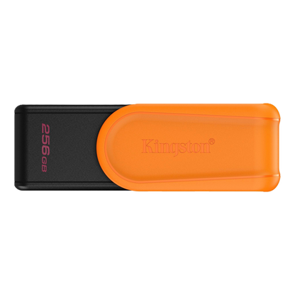 Memoria Flash Usb Kingston Data Traveler Exodia S 256gb Gen 1 3.2 Tipo A C/tapa Giratoria Negro+naranja Dtxs/256gb