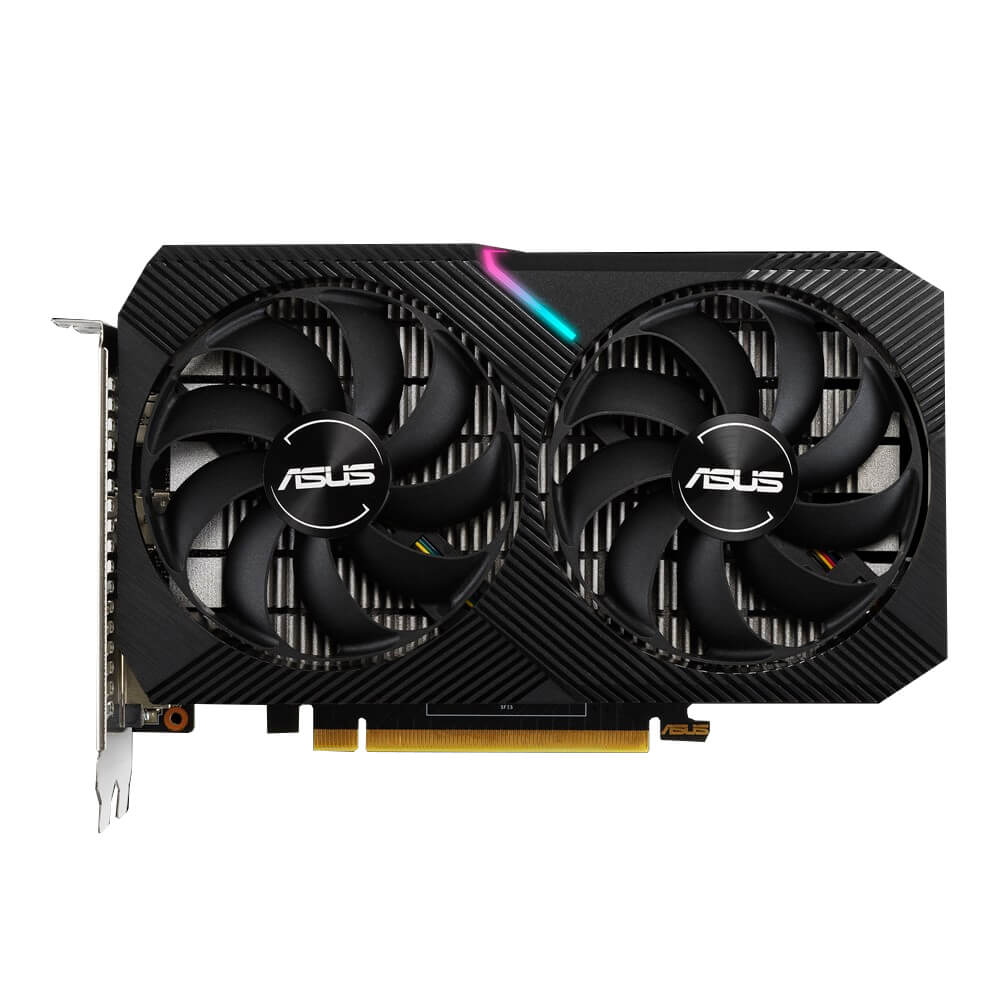 Tarjeta De Video Asus Nvidia Gtx1650/pcie X16 3.0/4gb Gddr6/hdmi/dp/dvi/estandar/gama Media