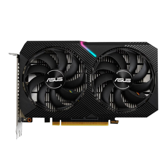 Tarjeta De Video Asus Nvidia Gtx1650/pcie X16 3.0/4gb Gddr6/hdmi/dp/dvi/estandar/gama Media