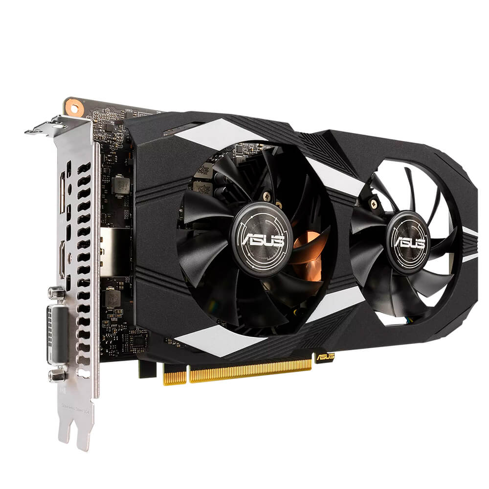 Tarjeta De Video Asus Nvidia Gtx1650 /pcie X16 3.0 /4gb Ddr6 /hdmi /dp /dvi /estandar /gama Media