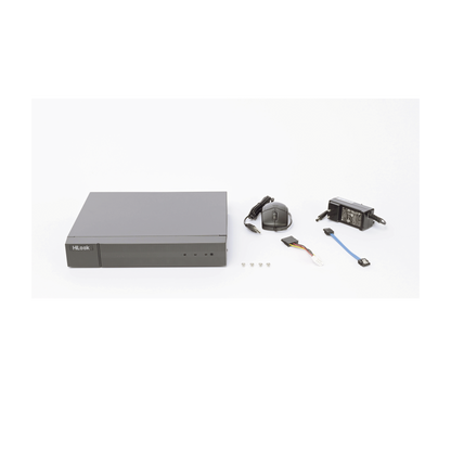 Dvr 4 Canales Turbohd 2 Canales Ip / 4 Megapxel Lite / Audio Por Coaxitron / 1 Baha De Disco Duro / H.265 / Salida De Video En Full Hd