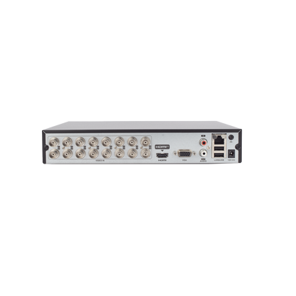 Dvr Hilook 16 Canales Turbohd 2 Canales Ip / 2 Megapxel 1080p Lite / Acusense Lite Evita Falsas Alarmas / Audio Por Coaxitron / 1 Baha De Disco Duro / H.265 / Salida De Video En Full Hd