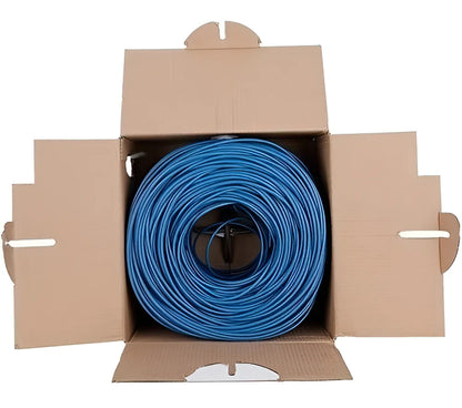 Bobina,intellinet,362344, Cat 5e Cca Utp 305m Solida Azul