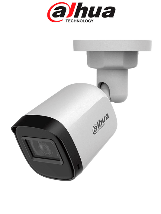 Camara Hdcvi/ Dahua/ Dh-hac-b1a21n-u-0280b/ Bullet De 2 Mp/ Lente De 2.8 Mm/ 30 Metros De Ir/ 100 Grados De Apertura/ Ip67/ Soporta Cvi/tvi/ahd Y Cvbs